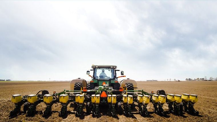 John Deere DR12 Twin Row