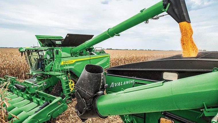 John Deere Grain Harvest Weight Sharing