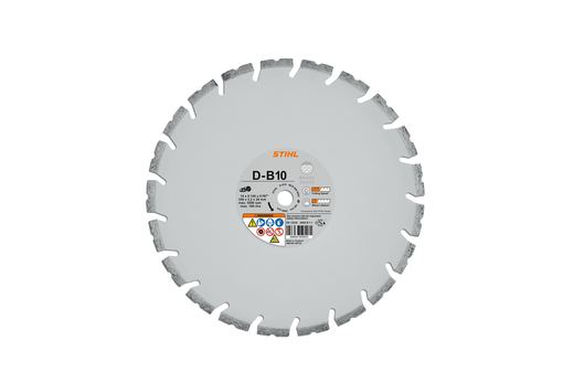 D-B10 14" Diamond Cutting Wheel, Concrete