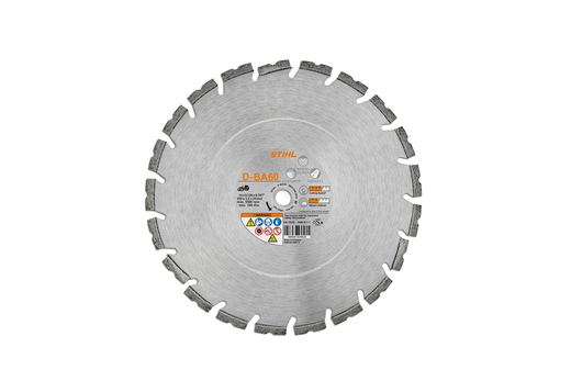D-BA60 14" Diamond Cutting Wheel, Concrete/Asphalt
