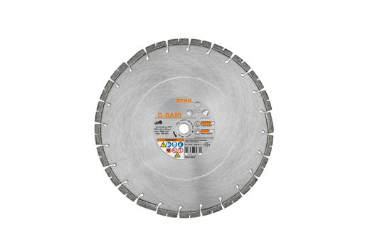 D-BA90 12" Diamond Cutting Wheel, Concrete/Asphalt