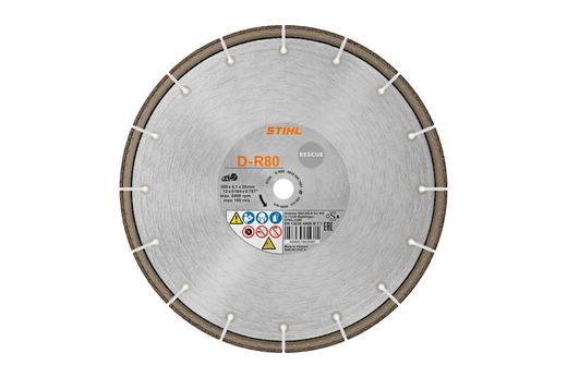 D-R80 14" Diamond Cutting Wheel, Rescue