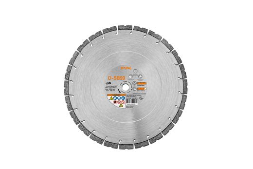 D-SB90 14" Diamond Cutting Wheel, Concrete/Hardstone