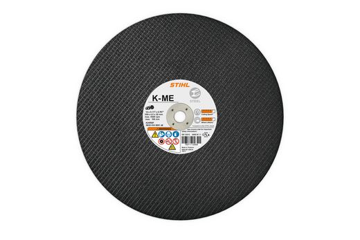 K-ME 12" Abrasive Cutting Wheel, Structural Steel